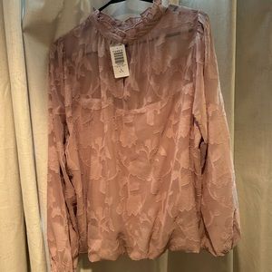 Torrid Bubble Bottom Lace Blouse